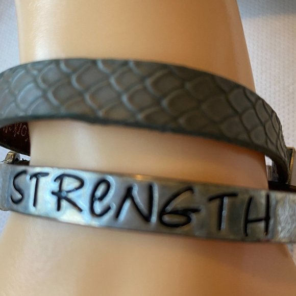 Good Works STRENGTH Boho Wraparound Bracelet - Picture 3 of 9